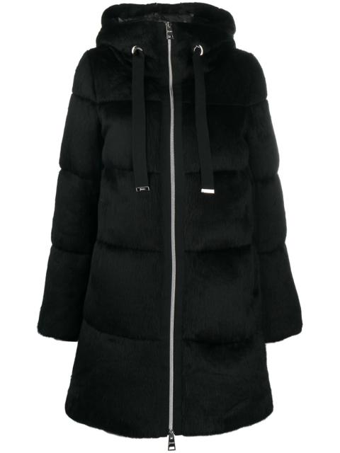 mid-length puffer jacket