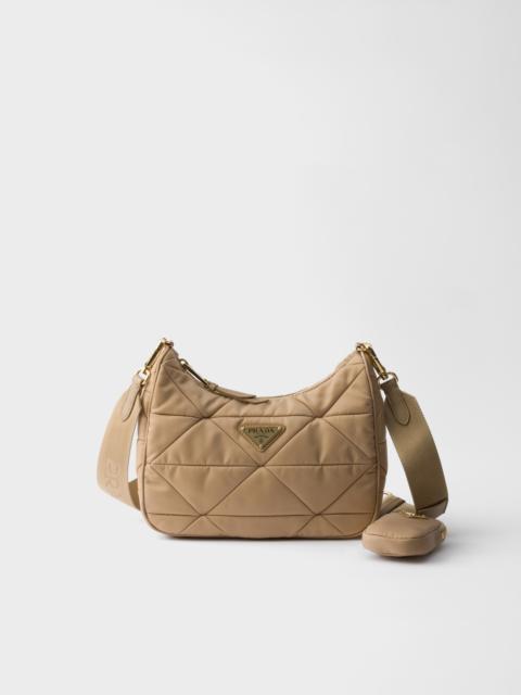 Padded Re-Nylon shoulder bag