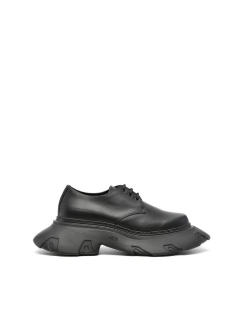 oversize-sole Derby shoes