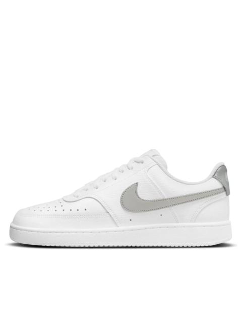 (WMNS) Nike Court Vision Low 'White Metallic Silver' CD5434-111