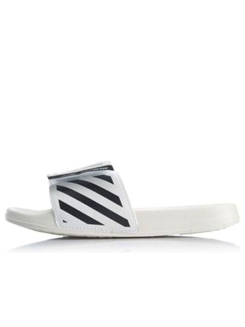 (WMNS) Li-Ning Sports Fashion Series Disney Mickey Crossover Lightweight Stylish White Black Slipper