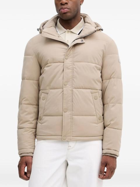 hooded puffer jacket