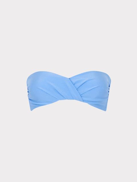 Soleil Gloss Twist Bandeau Top