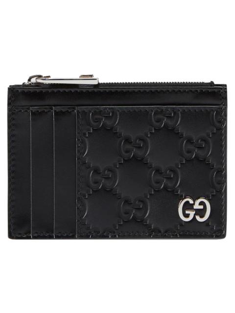 Gucci Signature Card Case Black
