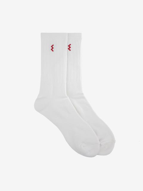 IRON HEART WORK BOOT SOCKS - WHITE