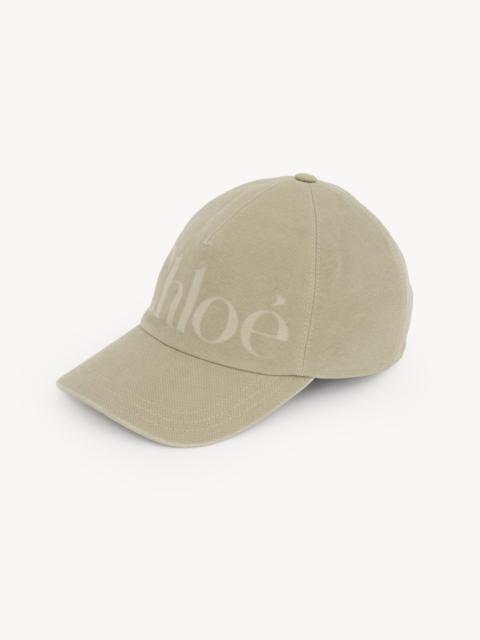 THE CHLOÉ ESSENTIALS CAP IN WASHED COTTON