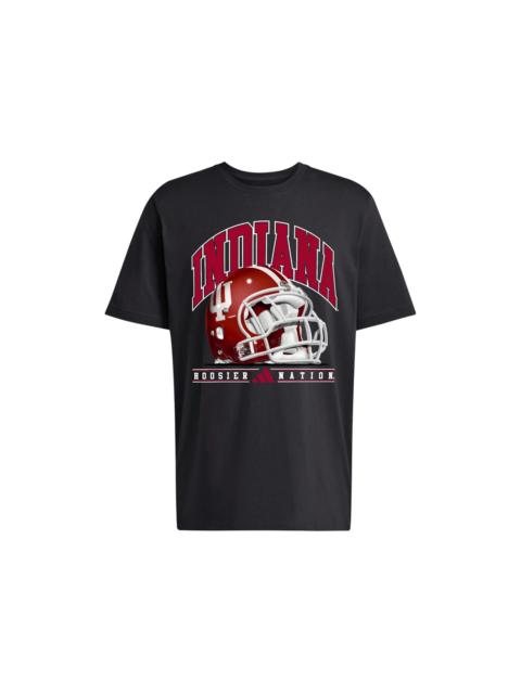 adidas Hoosiers Graphic T-Shirt Indiana Black Multi