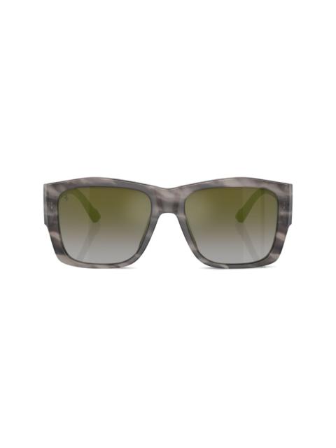 rectangle-frame sunglasses