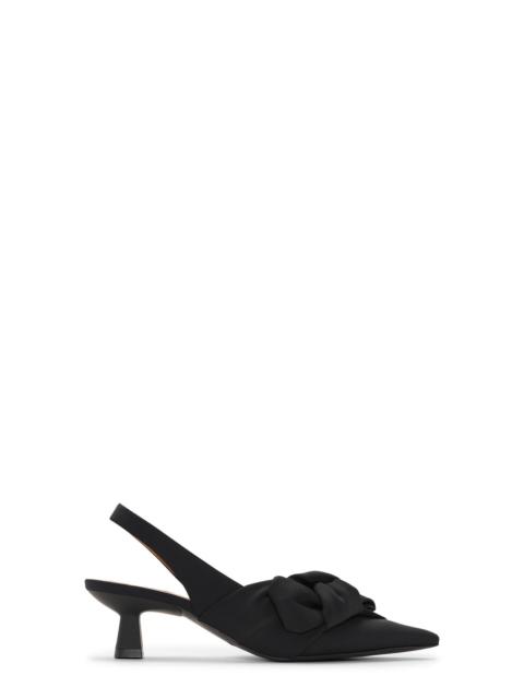 SOFT BOW SLINGBACK HEELS