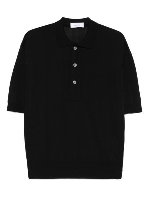 knitted polo shirt
