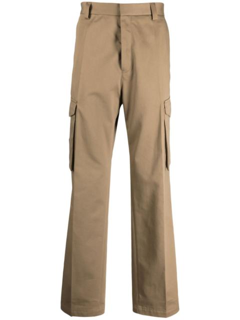 straight-leg cargo pants