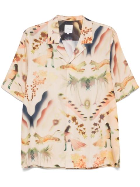 Lumiere-print shirt
