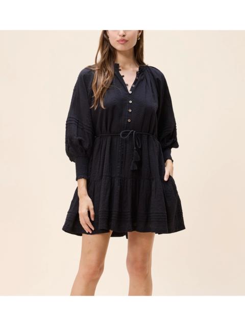 MEADOW MINI DRESS | BLACK