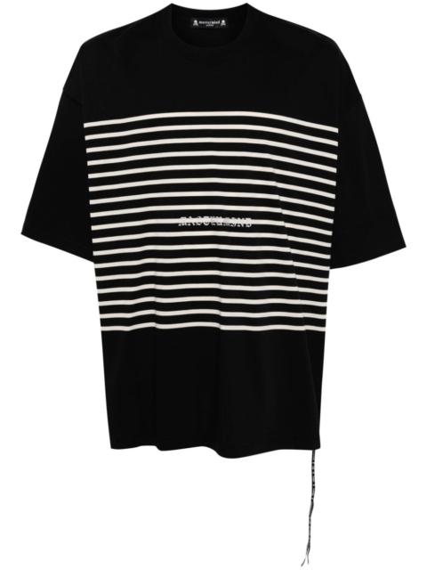 stripe-print cotton T-shirt