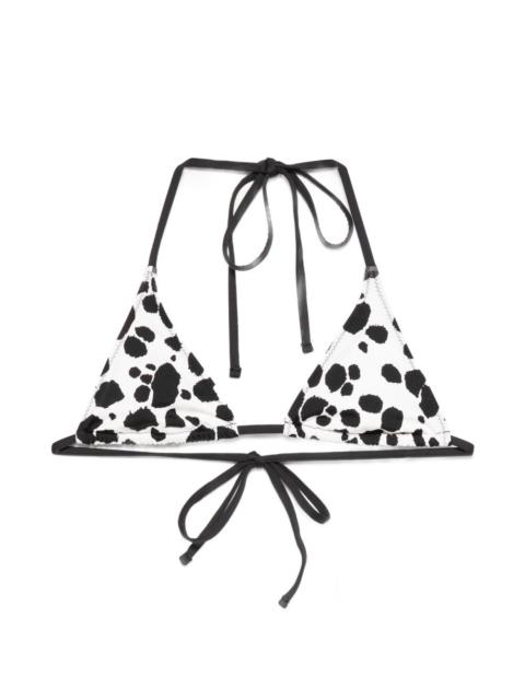 Paradise triangle bikini top