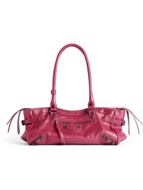 Women's Le City Bag East-west in Framboise