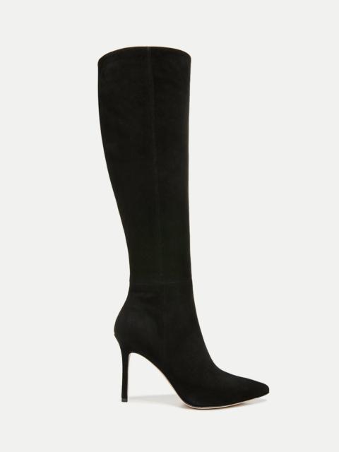 LISA SUEDE TALL BOOT | WIDE-CALF