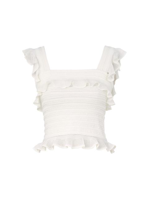 HYPNOTIC LACE FRILL CAMI