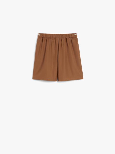 HAWAY Cotton poplin shorts