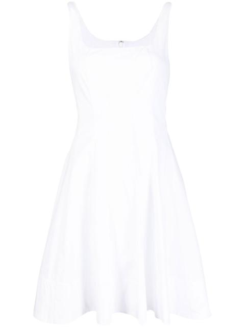 Wells pleated mini dress