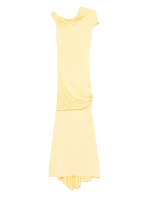 Pascal asymmetrical draped dress