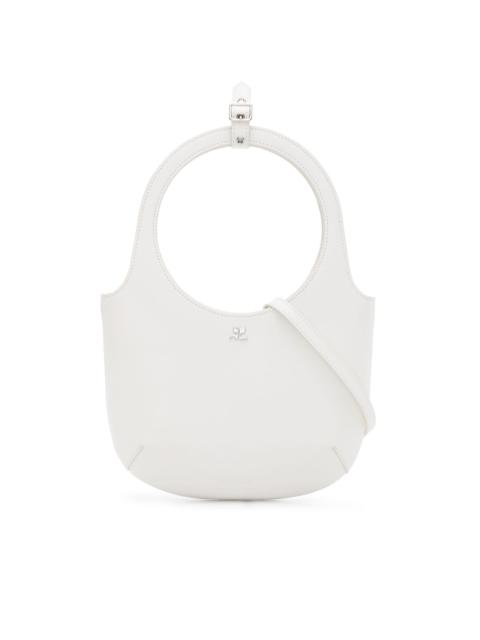 Holy leather tote bag