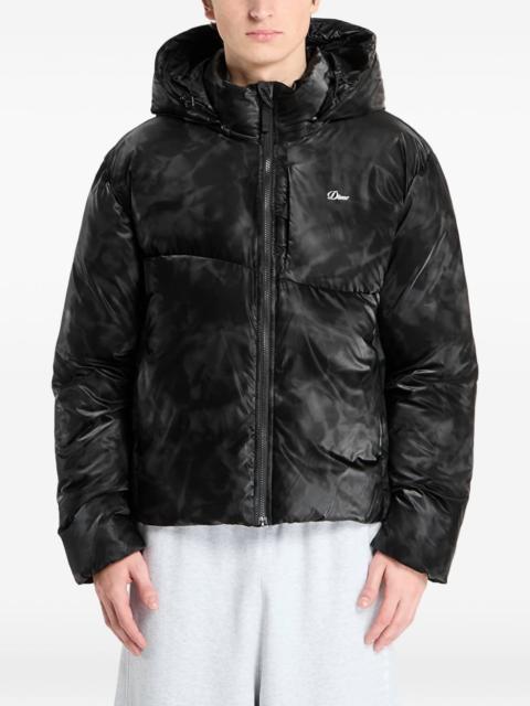 hooded puffer jacket