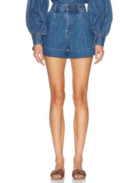Denim Tailored Short
