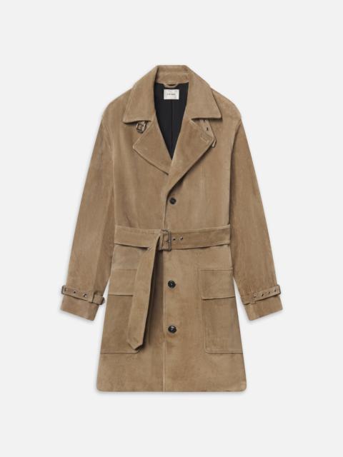 The Suede Trench Jacket