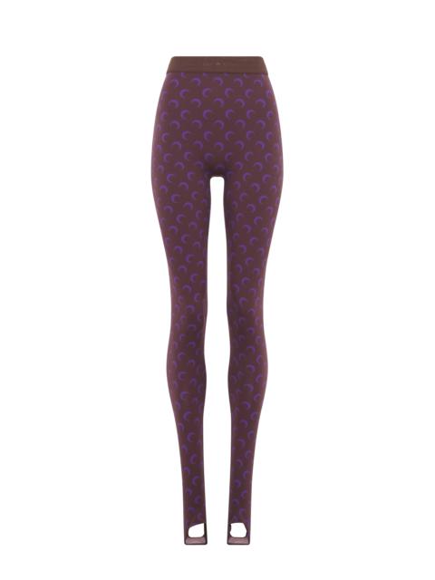 Recycled Moon Jersey Stirrup Leggings
