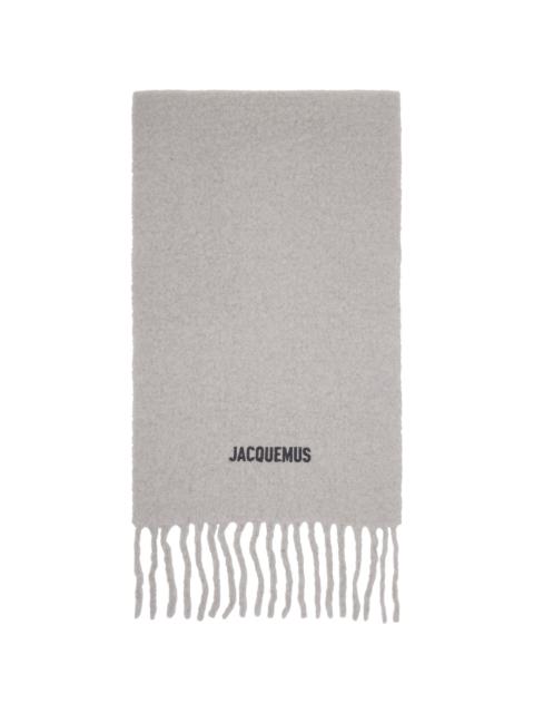 Gray 'The Moisson' Scarf