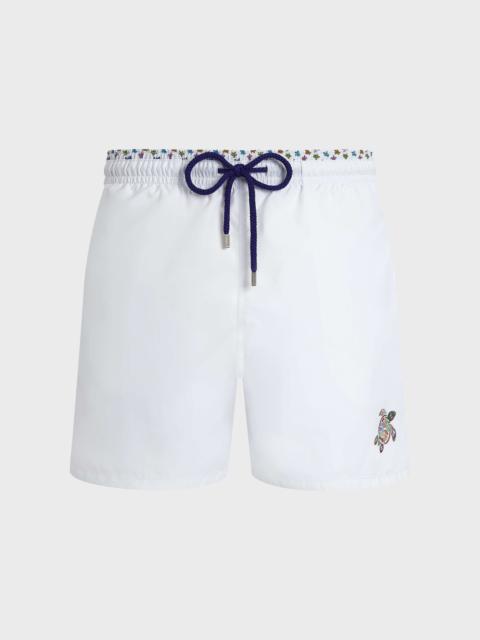 MEN SWIM TRUNKS BICOLOR MICRO RONDE DES TORTUES