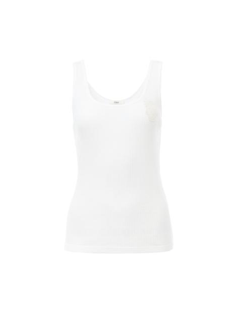 TANK TOP IN COTTON JERSEY