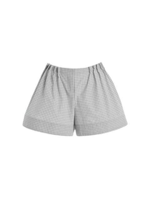 The Lennon Cotton-Blend Shorts grey