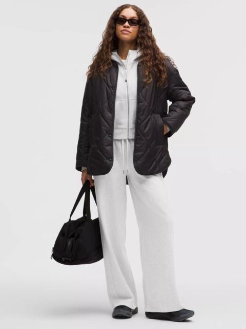 Scuba Mid-Rise Wide-Leg Pant *Tall