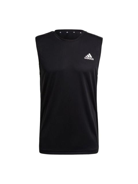 adidas M 3s Tk Causual Sports Training Ventilate Sleeveness Vest Male Black GM2130