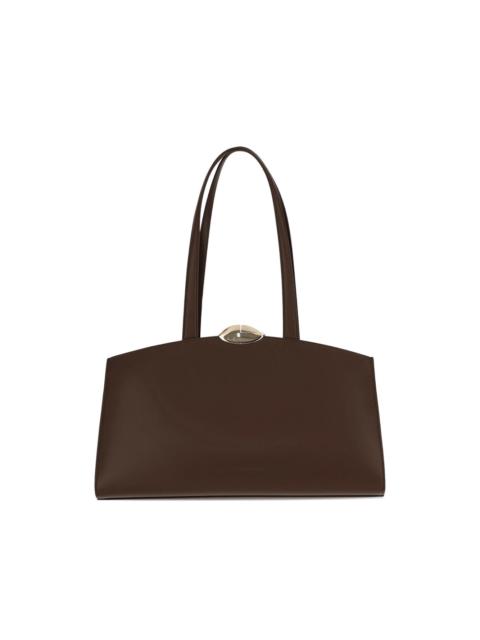 Serena clasp shoulder bag