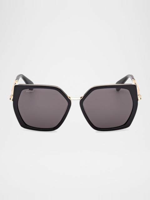 Miller-5 Acetate Square Sunglasses