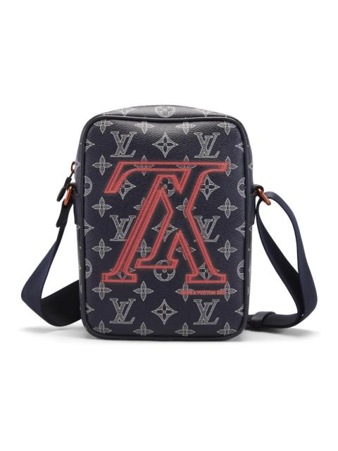 Louis Vuitton Danube Monogram Upside Down Ink PM Navy