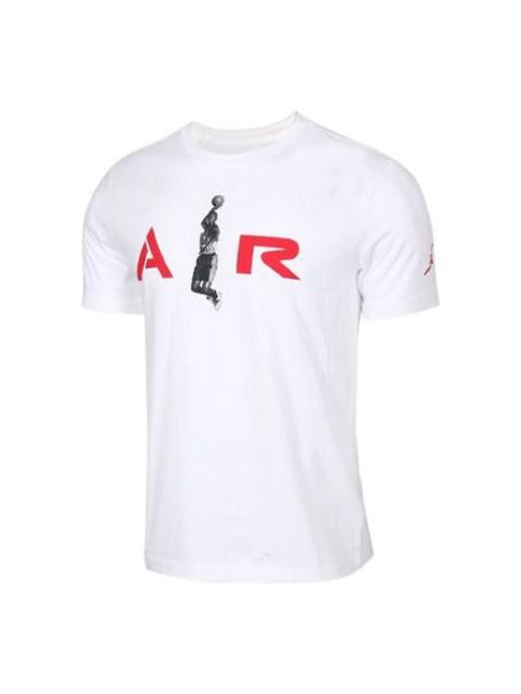 Air Jordan Printing Sports Causual Male White AT0553-100