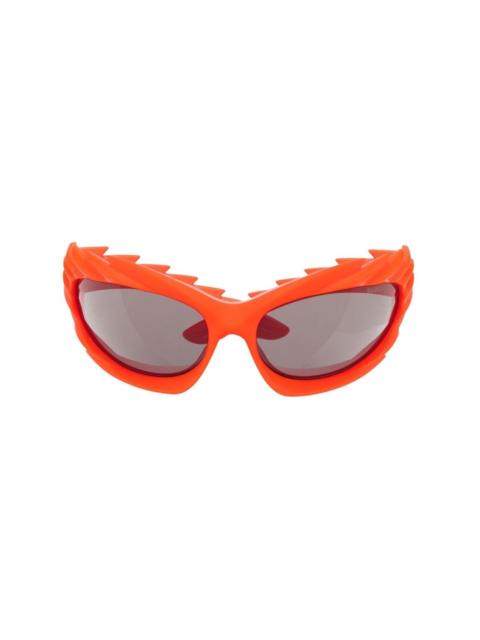 oval-frame sunglasses