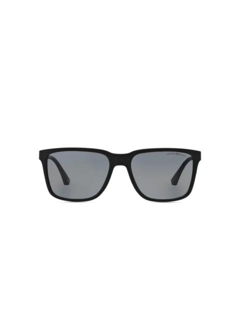 square-framed sunglasses