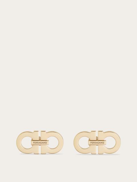 Double Gancini earrings