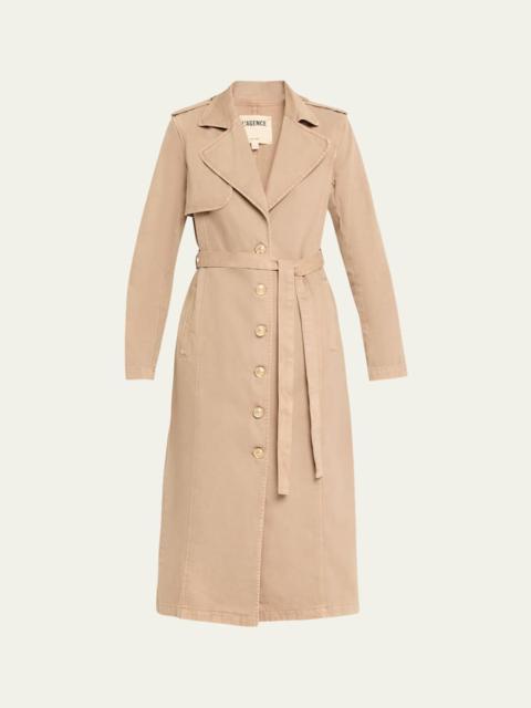 Zavia Denim Trench Coat