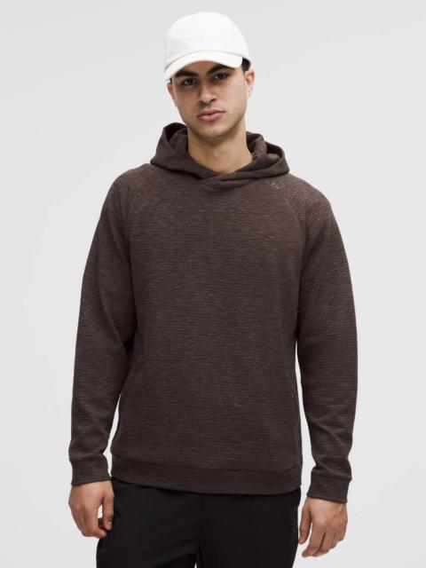 Textured Double-Knit Cotton Hoodie