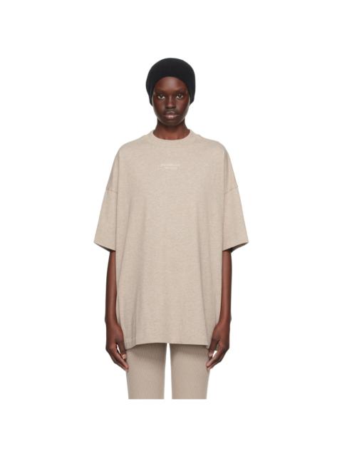 Beige Crewneck T-Shirt