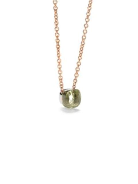 Nudo 18K Rose Gold Prasiolite Pendant Necklace