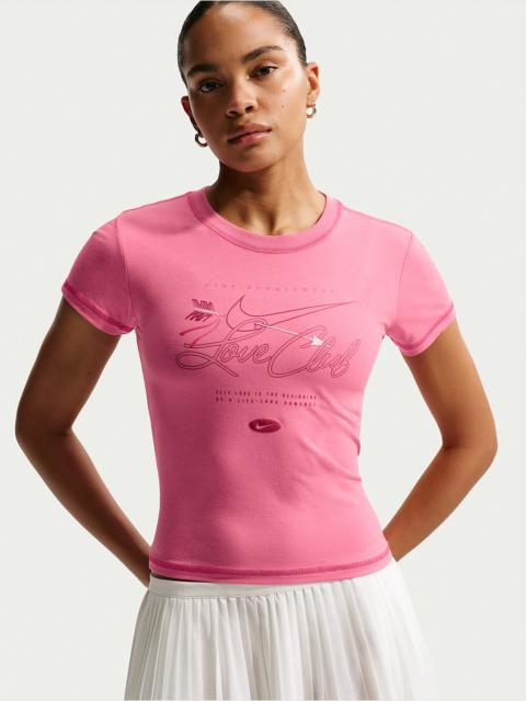 Nike Sportswear Chill Knit Women's Slim Short-Sleeved Cropped T-Shirt