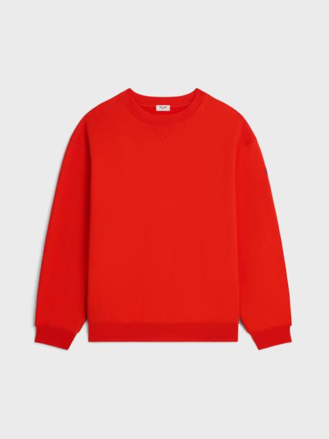 sweatshirt IN cotton fleece