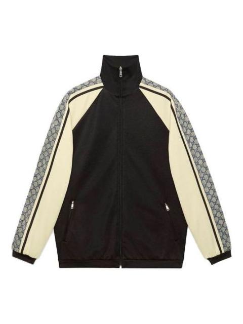 Oversize technical jersey jacket